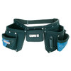 Three-pouch belt set